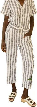 Ace & Jig Nicky Button Fly Ankle Length Pants in Sketch at Nordstrom, Size Xx-Small