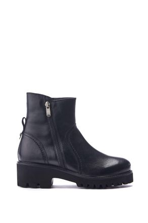Moda in Pelle Moda in Pelle Womens Oster Black Boots Leather - Size EU 37