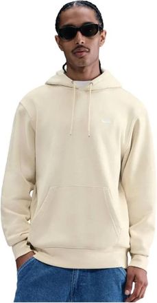 Nike Sportswear Club Fleece Hoodie - Heren - Sportshirts - Beige - XL - Katoen - Fitness