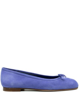 Manolo Blahnik Veralli ballerinas - Blauw