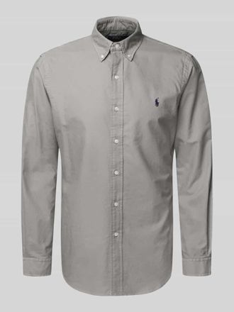 Polo Ralph Lauren Freizeithemd mit Knopfleiste in Anthrazit, Gr&ouml;&szlig;e XXL