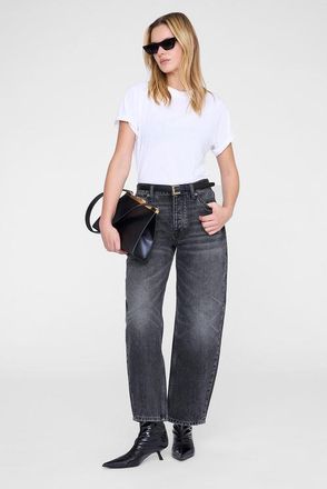 Anine Bing Fritz Jean in Washed Smoke Grey at Nordstrom, Size 25