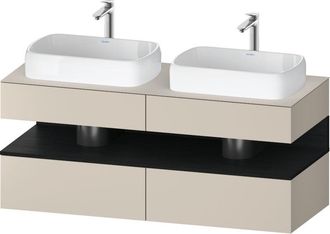 Duravit Duravit Qatego Consola Mueble Bajo Lavabo, 2 Extensiones, 2