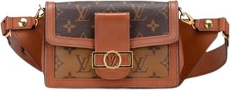 Louis Vuitton Pre-owned Belt Bags, female, Brown, Size: ONE SIZE Pre-owned Canvas Belt Bag