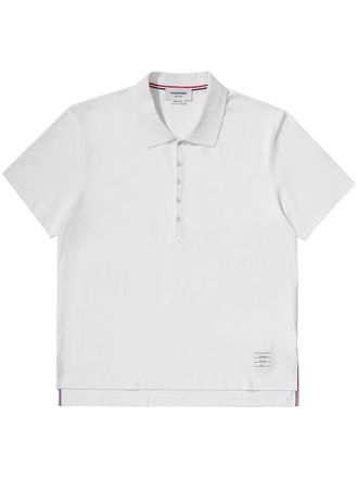 Thom Browne Katoenen poloshirt - Wit