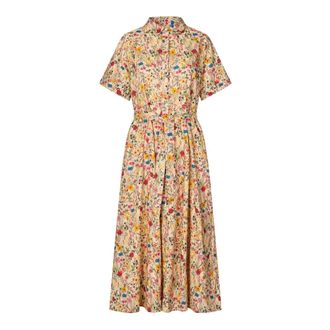 Lollys Laundry Shirt Dress - Dames - Shirt Kleedjes - Veelkleurig - L - Kleedjes