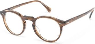 Oliver Peoples Gregory Peck Optical Frame - unisex - Brillen - Bruin - 45 MM - Accessoires