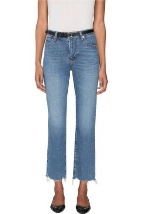Frame Denim Ruler Crop Jean In Stash
