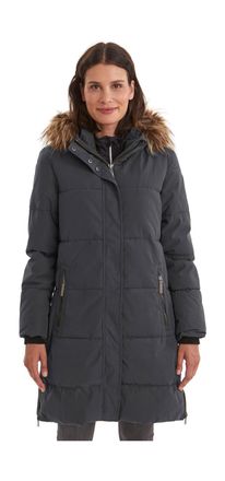 G.I.G.A. DX by killtec Steppmantel GW 18 WMN QLTD PRK, Damen, Gr. 36, blau (dunkelblau), Obermaterial: 88% Polyester, 12% Baumwolle;Futter: 100% Polyester;F&uuml;llung: 100% Poly