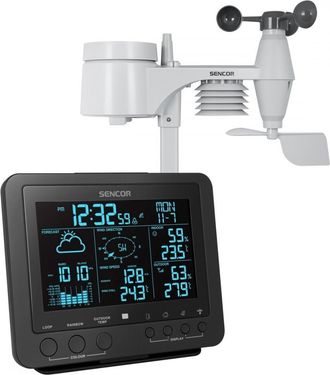 Sencor Sws 9700 Estaci&oacute;n Meteorol&oacute;gica Inal&aacute;mbrica Con Pantalla A Color