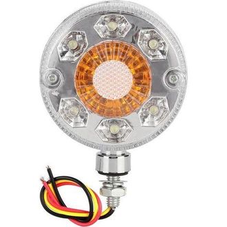 OEM Luz De Posici&oacute;n Lateral Led Roja Y Amarilla Para Cami&oacute;n/remolque - Jinfgerne - 24v, 4 Funciones De Iluminaci&oacute;n, Circuito Independiente, Dise&ntilde;o Elegant