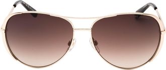 Marc Jacobs bruine SF lens gouden zonnebril