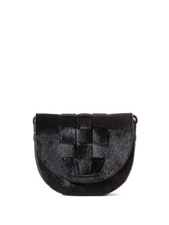 Hereu Sinia mini bag - women - Calf Hair/Calf Leather/Calf Leather - One Size - Black