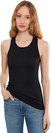 Commando BTB Rib Tank Top Womens Clothing Black : XS, Cotton/Elastane/Modal