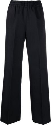 Golden Goose Navy Blue High Waist Trousers