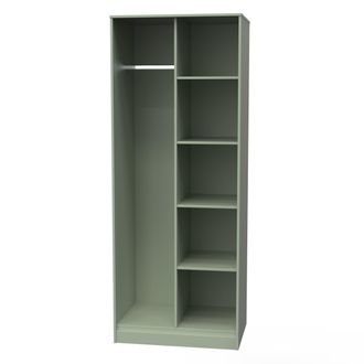 Welcome Furniture Harare Ready Assembled Open Wardrobe - Reed Green - Welcome Furniture | TJ Hughes