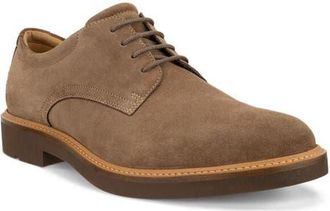 Ecco Metropole London Derby in Cocoa Brown Nubuck at Nordstrom, Size 11-11.5Us