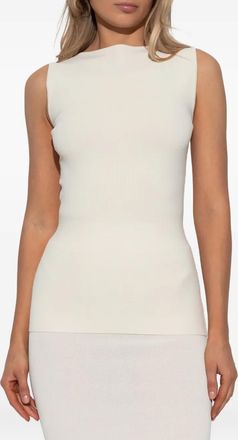 Entire studios Top smanicato - Bianco