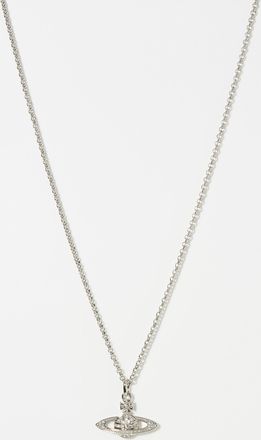 Vivienne Westwood Mens Crystal orb pendant necklace