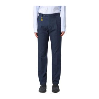 Manuel Ritz Hombre, Pantalones, Azul, Talla: L