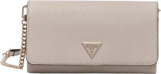 Guess Noelle II Mini - Dames - Schoudertassen - Beige - ONE Size - Polyester - Tassen