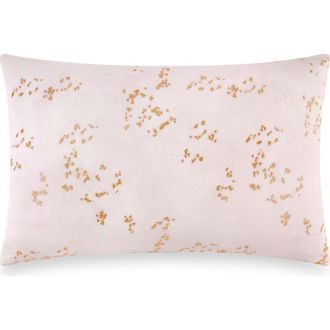 DKNY Dusk Embroidered Sham in Blush at Nordstrom, Size Standard