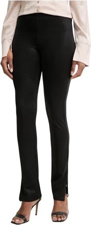 Liu Jo Slim Fit Split Hem Leggings - Dames - Leggings - Zwart - XS - Broeken