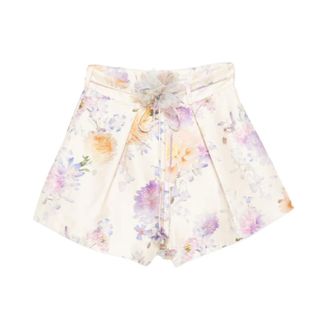 Zimmermann Short Skirts, female, Multicolor, Size: XS Luna Shorts