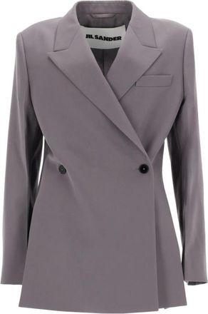 Jil Sander Blazers - Dames - Blazers - Grijs - M - Jassen