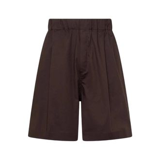 Laneus Casual Shorts, male, Brown, Size: XS Bermuda