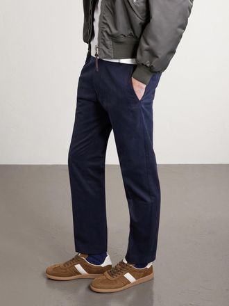 Tom Ford Terence Leather-Trimmed Nubuck Sneakers