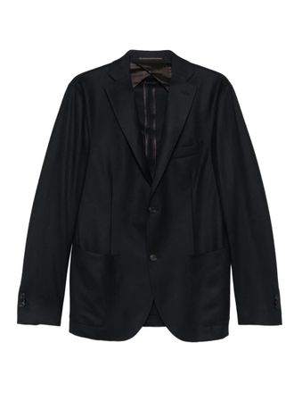 Incotex buttoned jacket - men - Fabric - 48 - Black