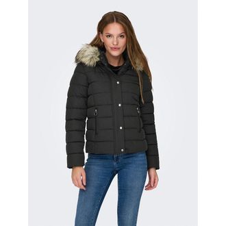 Only Korte donsjas met kap