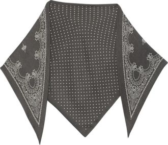 Destin TRI Lava Sjaal - Dames - Zijden sjaals - Grijs - ONE Size - Wol - Accessoires