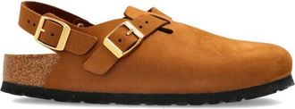 Birkenstock Tokio Narrow Fit - Dames - Klompen - Bruin - 36 EU - Leer - Schoenen