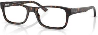Ray-Ban 50mm Square optical glasses in Tortoise at Nordstrom