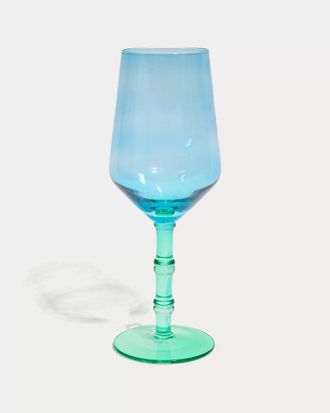 Lilly Pulitzer Bamboo Stem Wine Glass Set