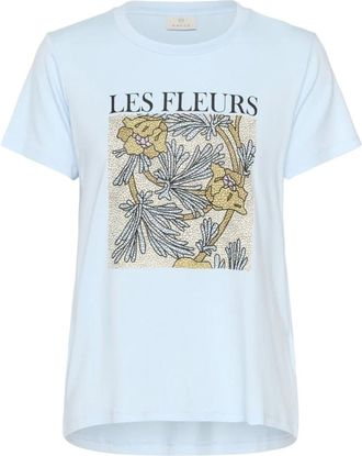 Kaffe Mujer, Camisetas, Azul, Talla: XS