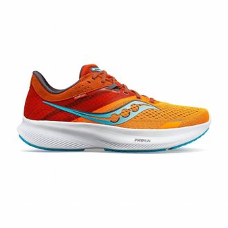 Saucony Mens Ride 16 Running Shoes In Marigold/ Orange