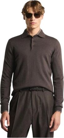 Fay Polo - - Tops - Uomo - Marrone - M