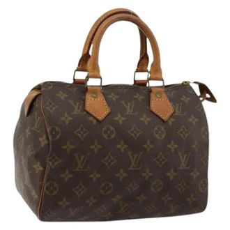 Louis Vuitton Pre-owned Handbags, female, Brown, Size: ONE SIZE Pre-owned Speedy 25 Handbag