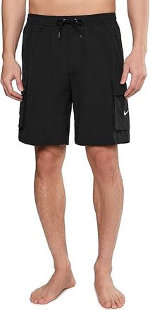 Nike Voyage 9 Fully Lined Volley Mens Swimwear Black : 2XL, Mesh/Nylon