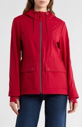 Tommy Hilfiger Water Resistant Coat in Crimson at Nordstrom Rack, Size X-Large