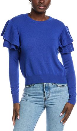 Autumn Cashmere Ruffle Cashmere Sweater