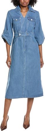 Gracia Denim Collared Dress