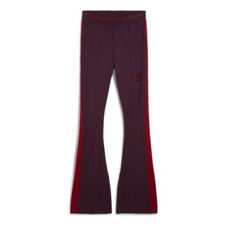 Puma (WMNS) PUMA T7 Flared Leggings Midnight Plum 626809-44