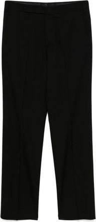 Lardini Heren Straight Leg Broek - Heren - Nette broeken - Zwart - M - Leer - Broeken
