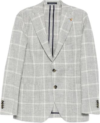Sartoria Latorre Geruite blazer - Grijs