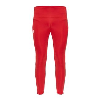 adidas Training Leggings, male, Red, Size: 2XS Adizero Essentials Leggings