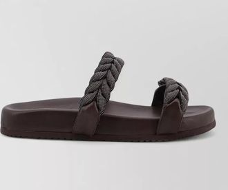 Brunello Cucinelli leather sandals